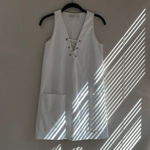 Zara White Dress